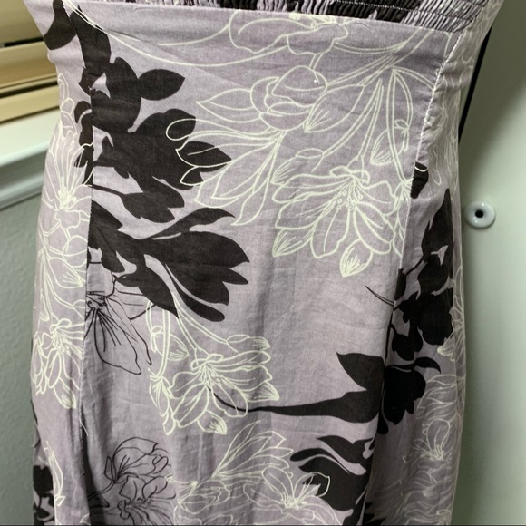 Anthropologie Moulinette Soeurs Strapless Floral Midi Dress - Picture 11 of 12